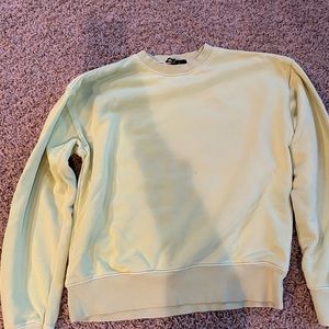 neon green forever 21 crew neck